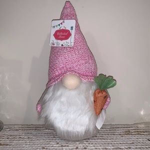 Cottontail Lane Easter Spring Gnome Pink White NEW